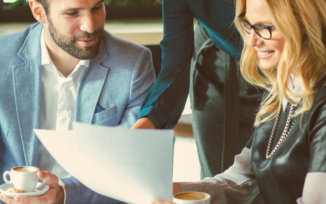 Meeting indicating the right time to buy a business